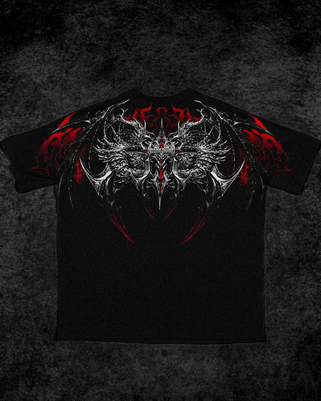 Shadow Monarch Oversized T-shirt [NIGHTMARE]