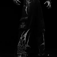 Bloodmoon Uncuffed Luxury Cargos [VOID BLACK]