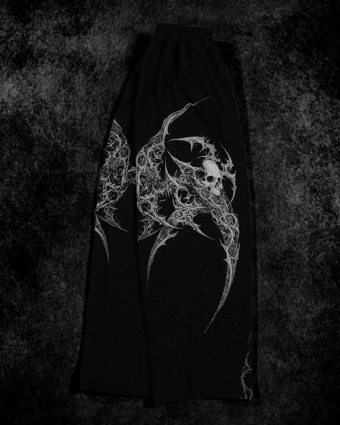 Death Scythe Uncuffed Luxury Sweatpants [VOID BLACK]