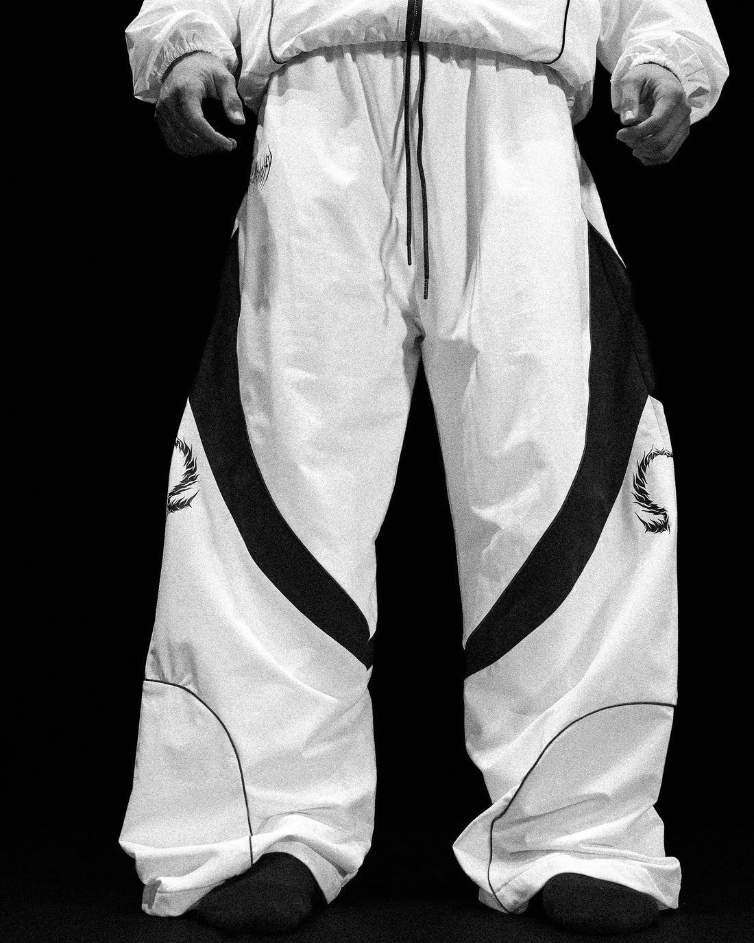 Omega Uncuffed Trackpants [DIVINE WHITE]