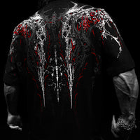 Necromancer Oversized T-shirt [HEAVENLY RED]