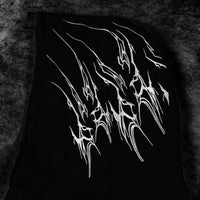 Doomslayer Oversized pullover hoodie [VOID BLACK]