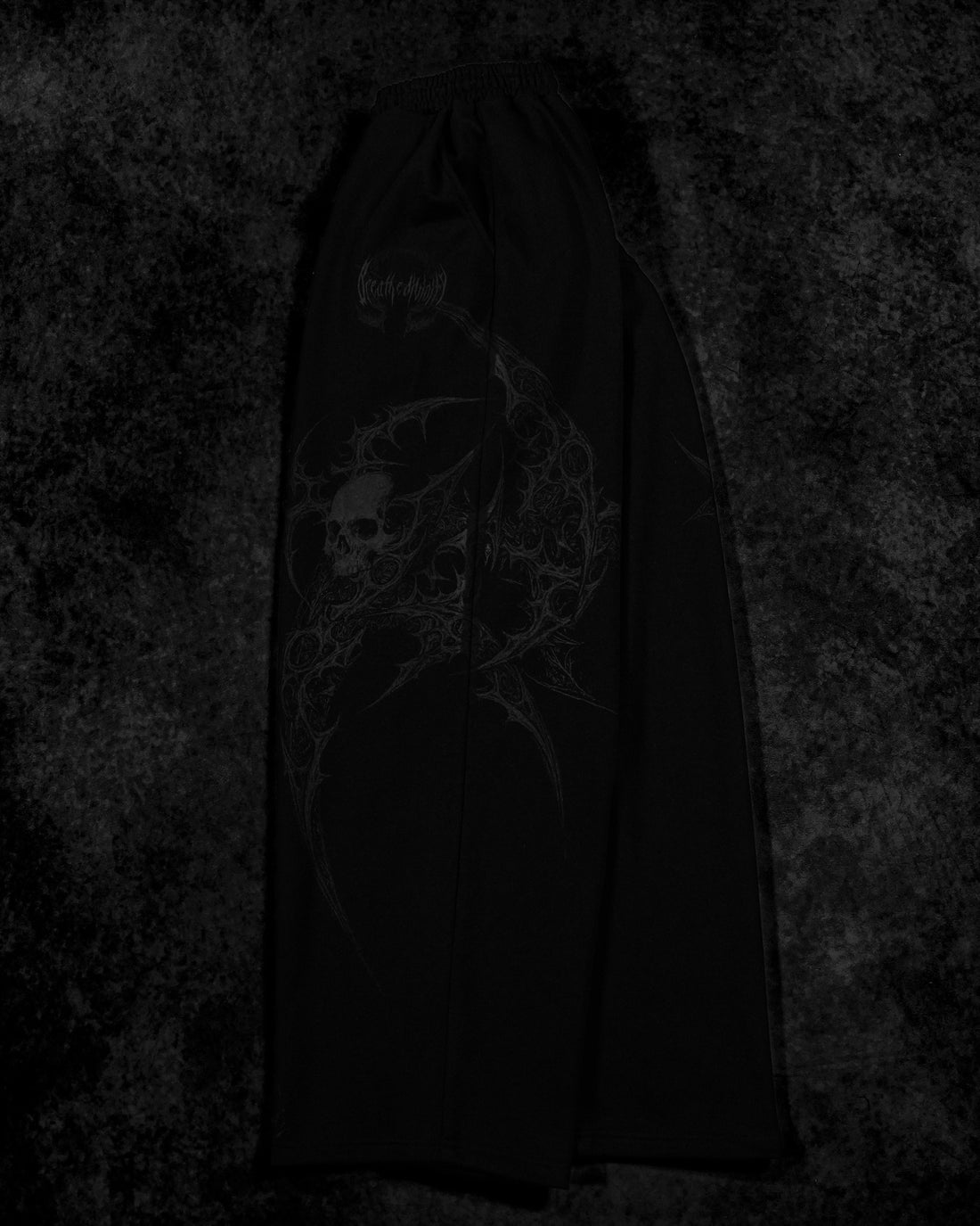 Death Scythe Uncuffed Luxury Sweatpants [DARKNESS]