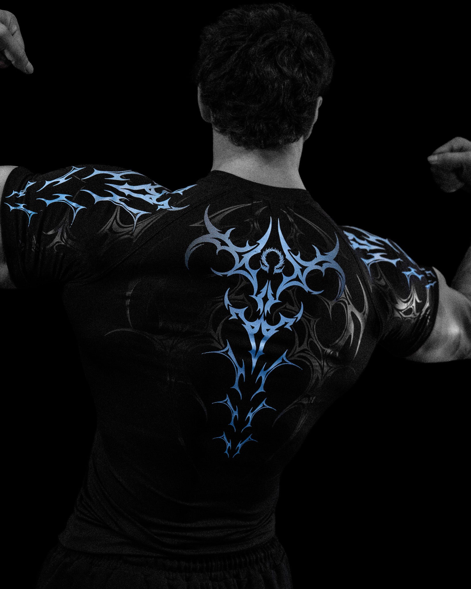 Void Tech™ Infernal longsleeve Compression [INFERNO] | Breathedivinity