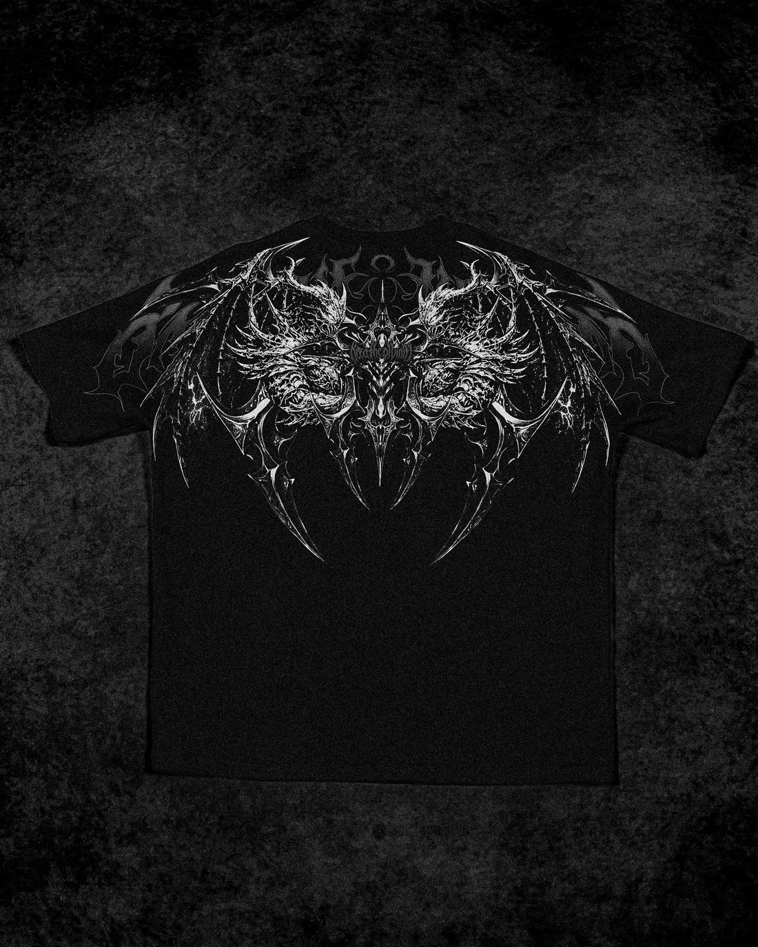 Shadow Monarch Oversized T-shirt [VOID BLACK]