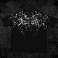 Shadow Monarch Oversized T-shirt [VOID BLACK]