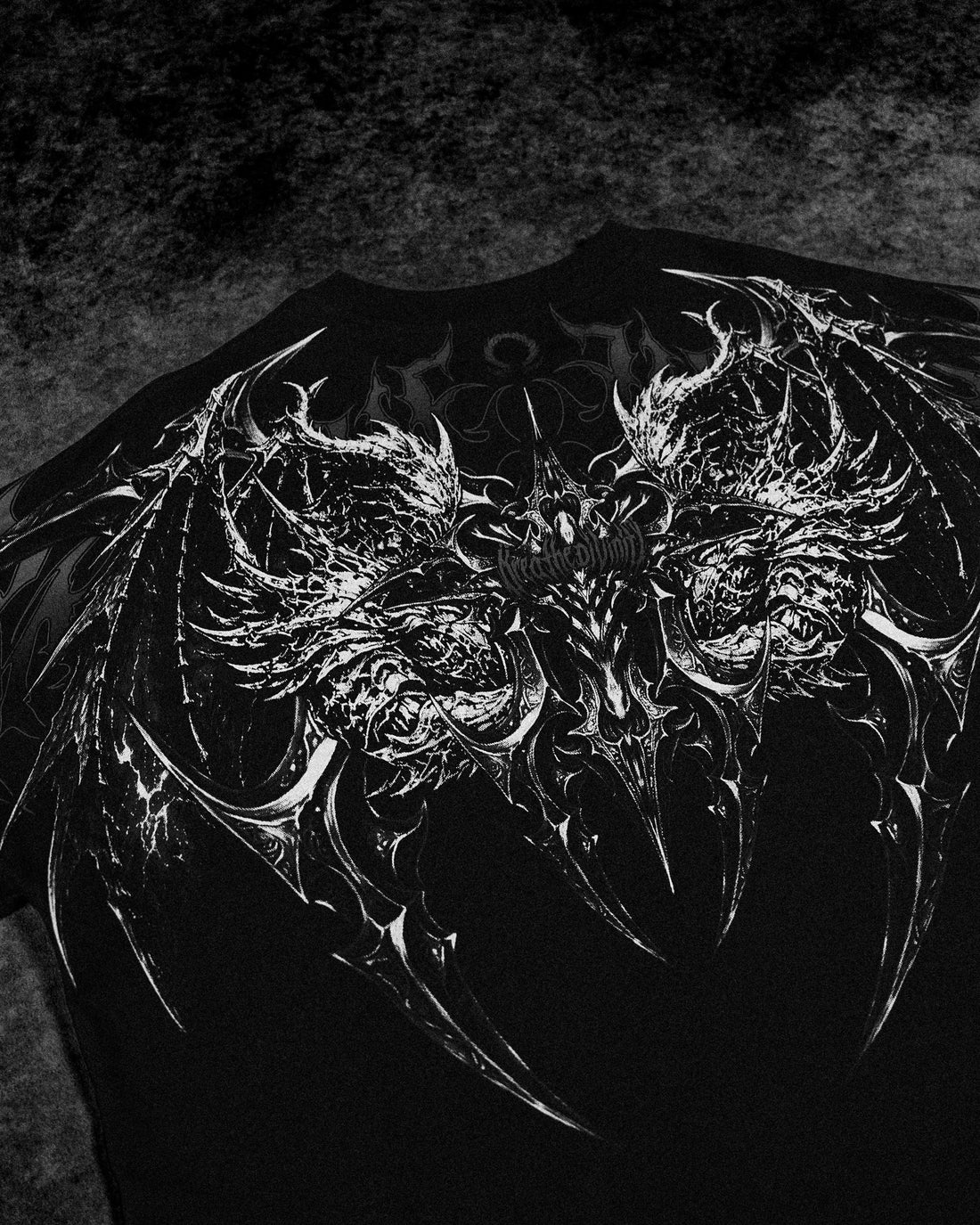 Shadow Monarch Oversized T-shirt [VOID BLACK]