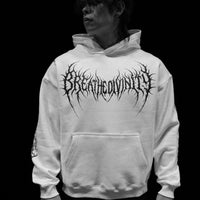 Dragon Blade Oversized pullover hoodie [DIVINE WHITE]