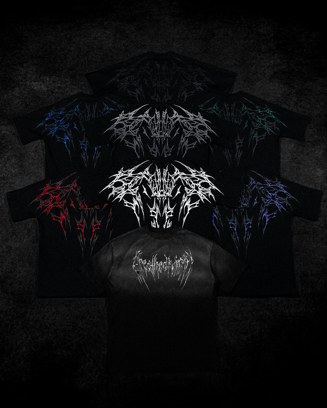 Doomslayer Oversized T-shirt [VOID BLACK]