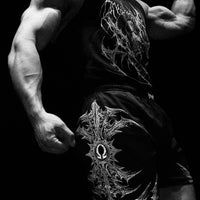 Excalibur Bodybuilding Mesh shorts [VOID BLACK]