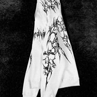 Doomslayer Oversized pullover hoodie [DIVINE WHITE]