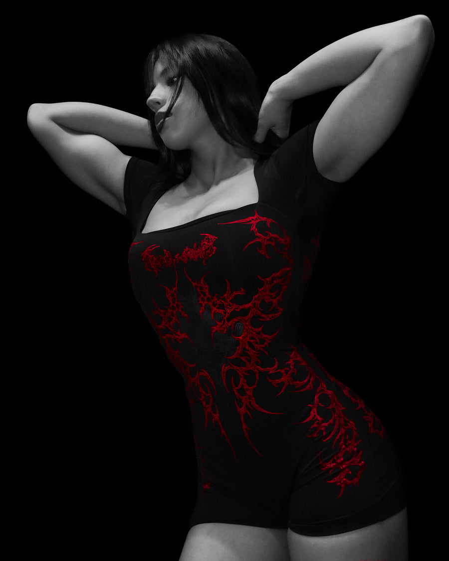 Women's Void Tech™ Spider Corpse Bodysuit [NIGHTMARE]