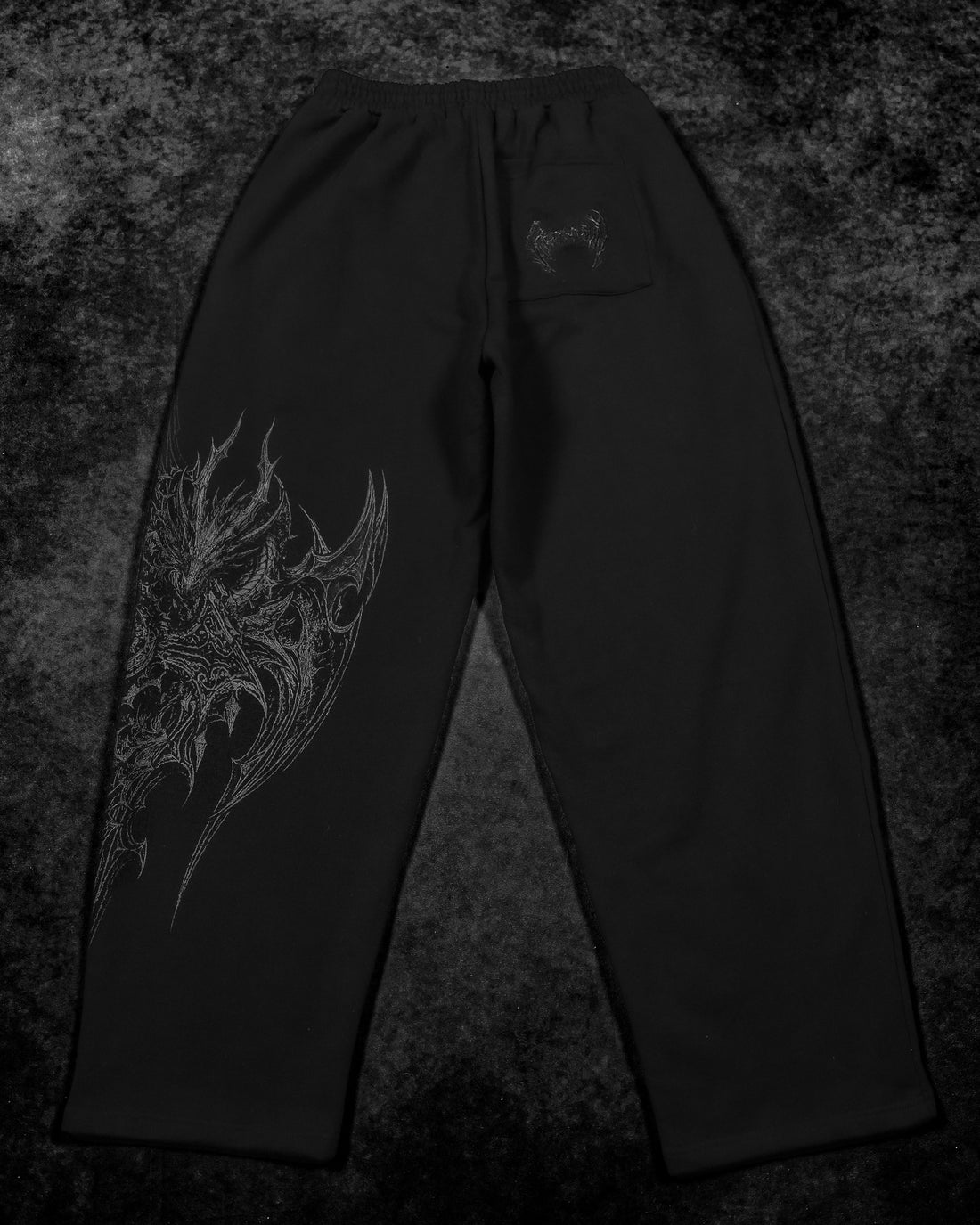 Women's Requiem Banana Shaped Uncuffed Sweatpants [DARKNESS]