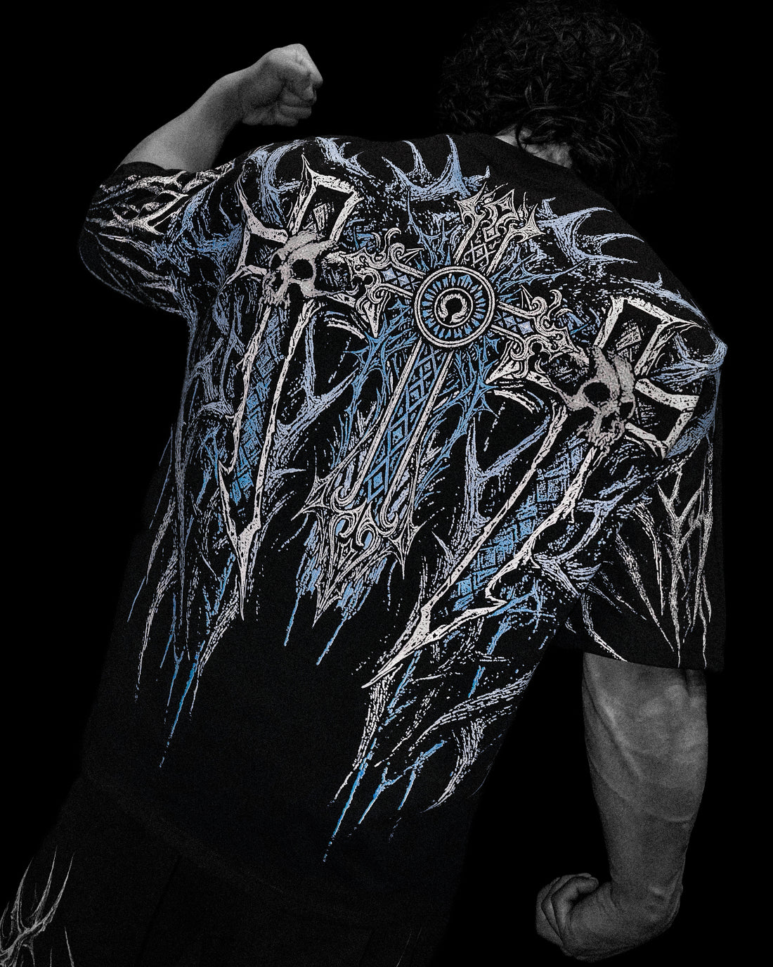 Heaven's Gate Oversized T-shirt [FROST]