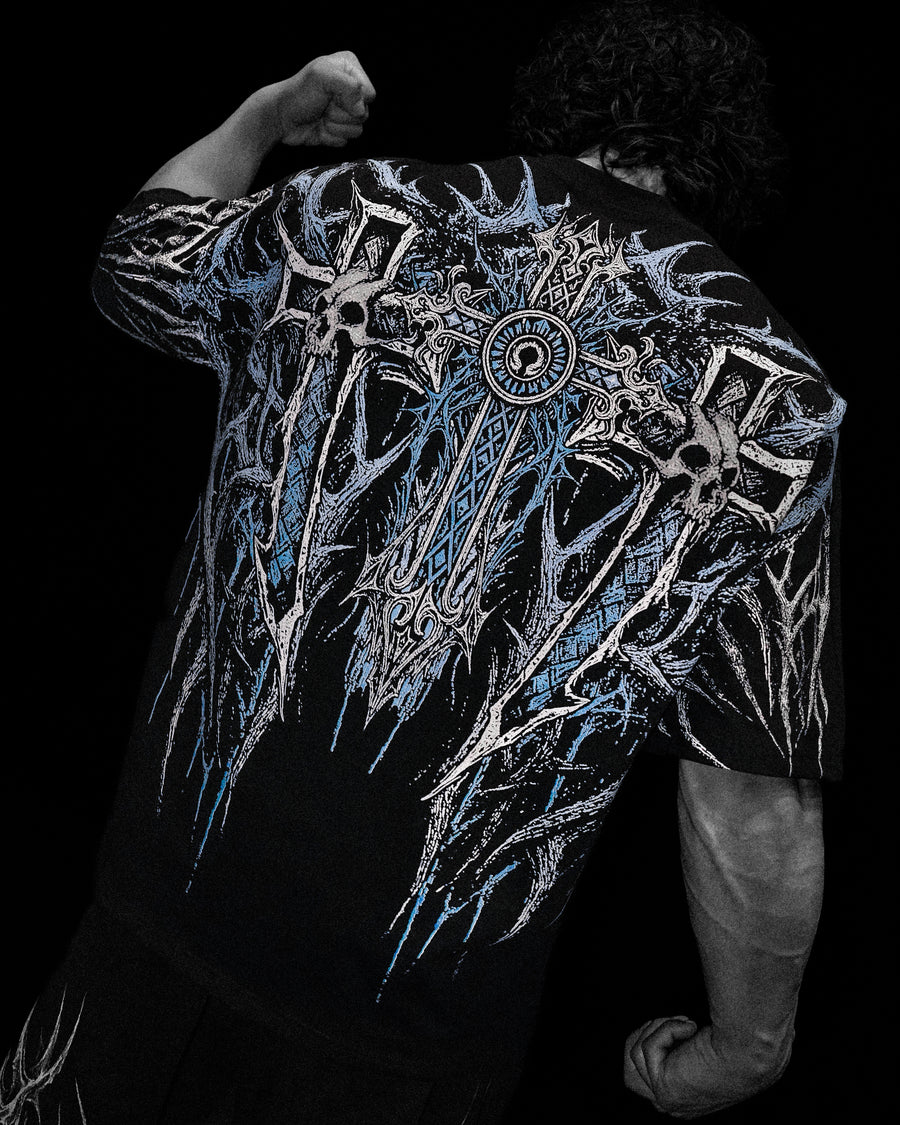 Heaven's Gate Oversized T-shirt [FROST]
