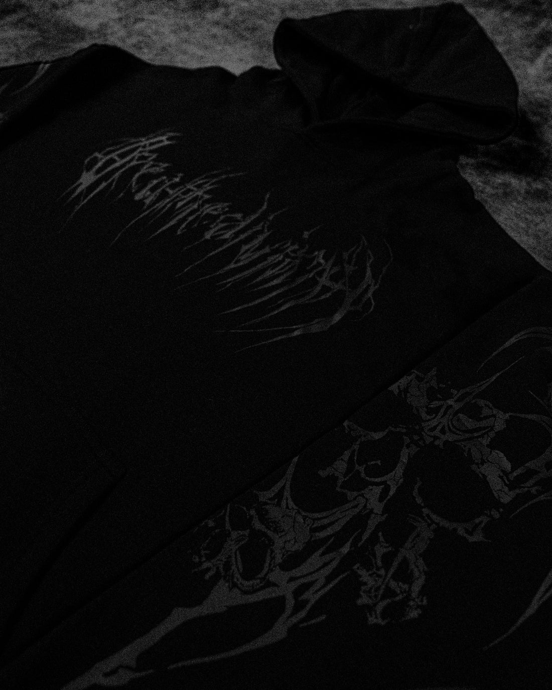 Doomslayer Oversized pullover hoodie [DARKNESS]