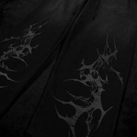 Banana Shape Uncuffed Cyber sweatpants [SMOKE]