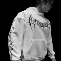 Dragon Blade Oversized pullover hoodie [DIVINE WHITE]