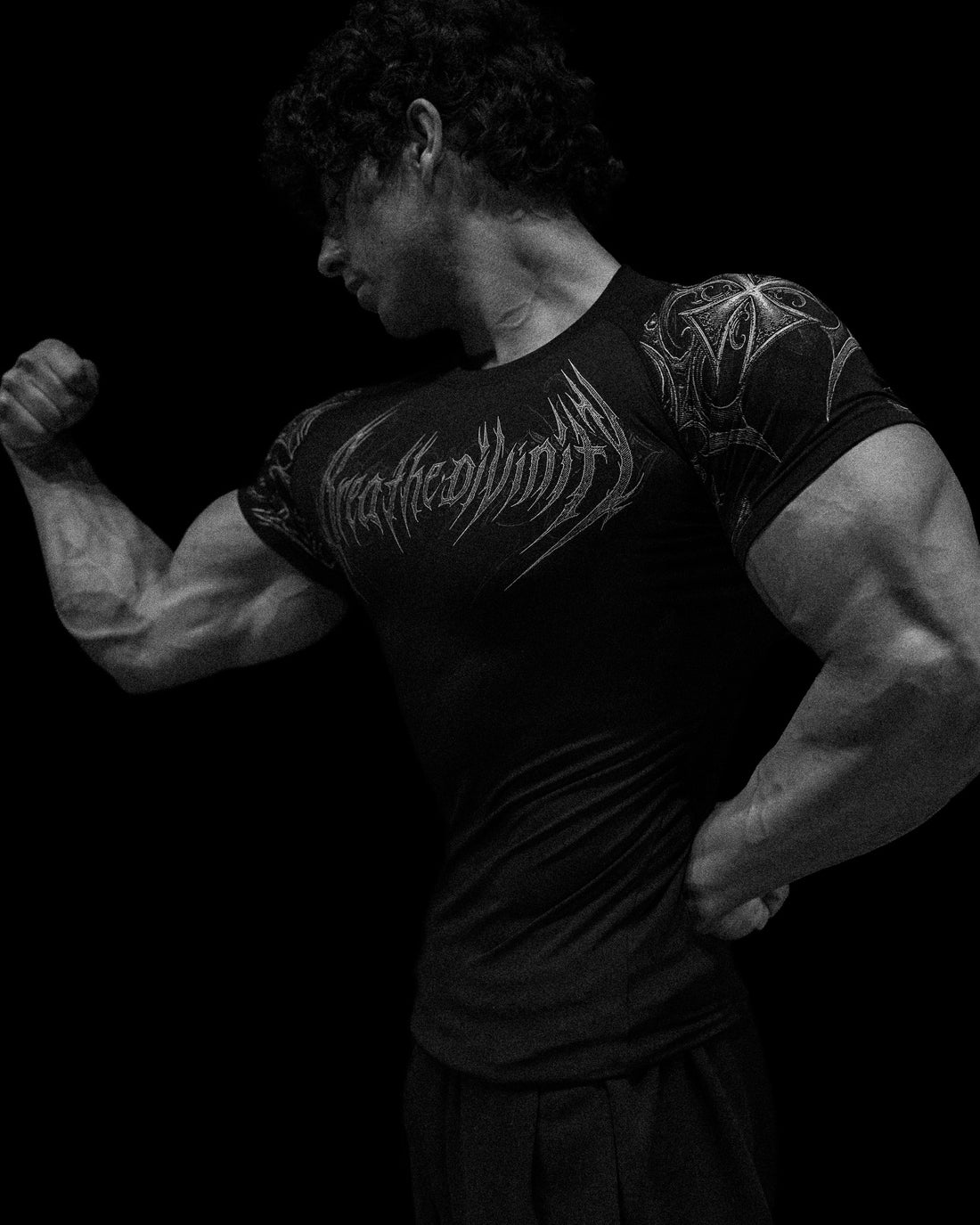 Void Tech™ Armored Short Sleeve Compression [VOID BLACK]