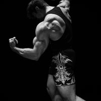 Excalibur Bodybuilding Mesh shorts [VOID BLACK]