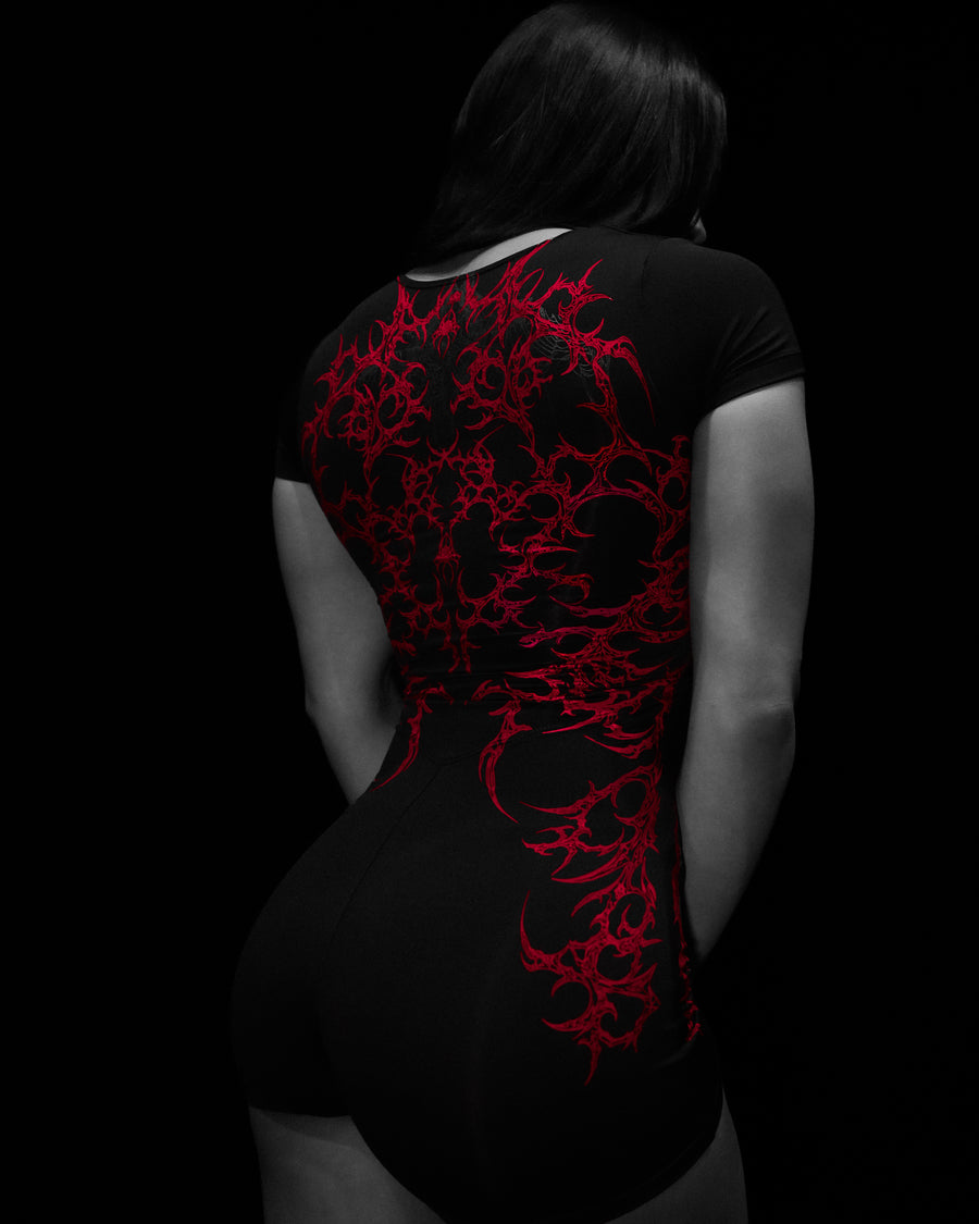 Women's Void Tech™ Spider Corpse Bodysuit [NIGHTMARE]
