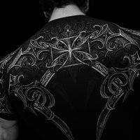 Void Tech™ Armored Short Sleeve Compression [VOID BLACK]