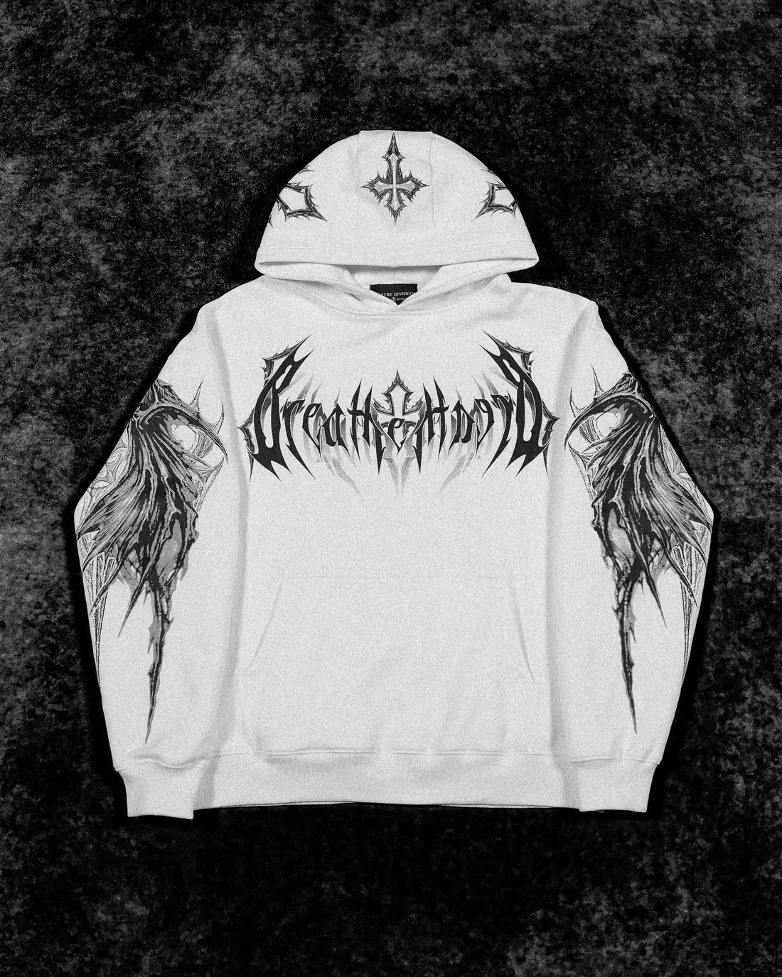 Nightfall Oversized Pullover Hoodie [DIVINE WHITE]
