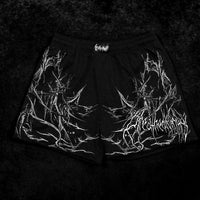 Bodybuilding Mesh shorts [VOID BLACK]