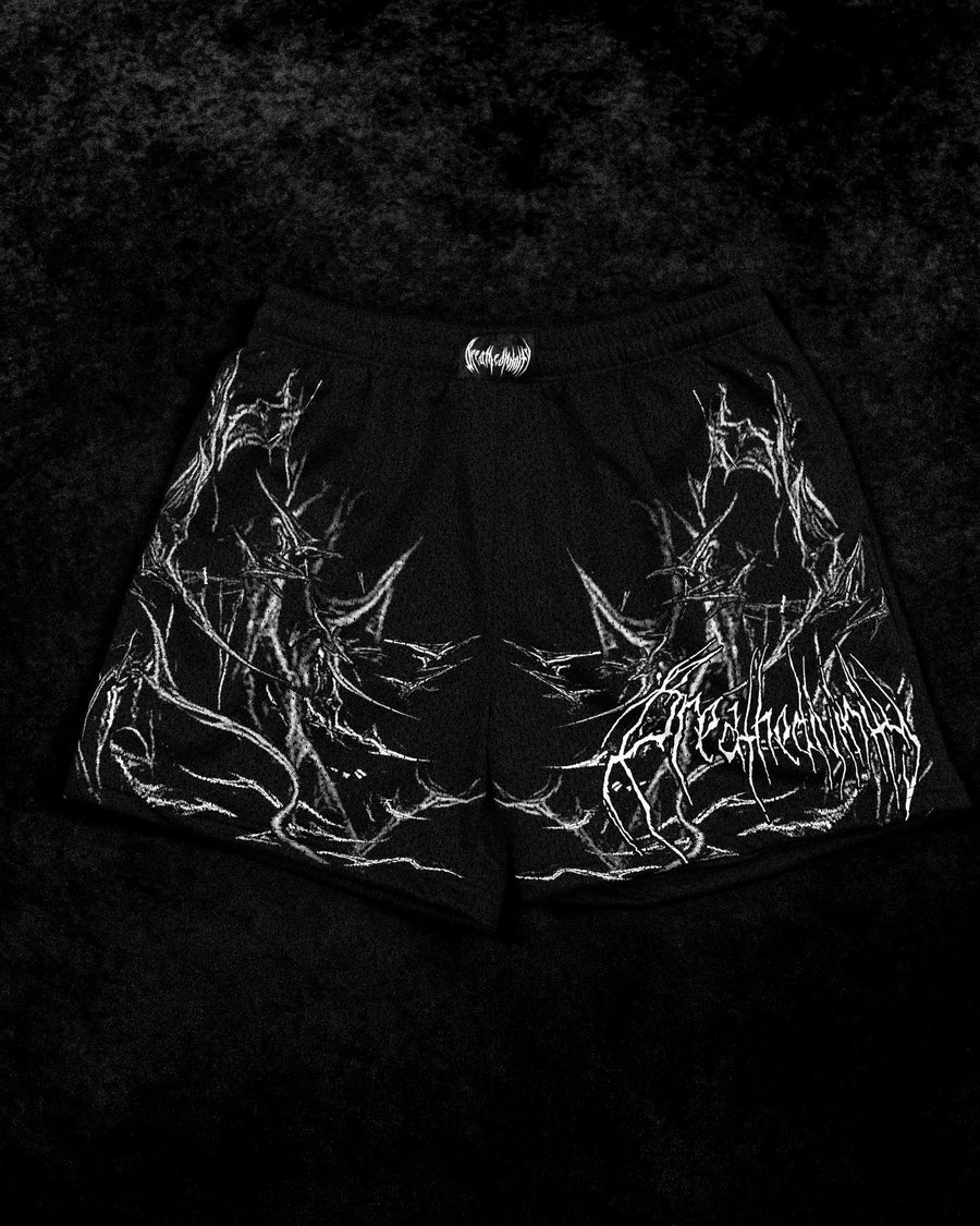 Bodybuilding Mesh shorts [VOID BLACK]