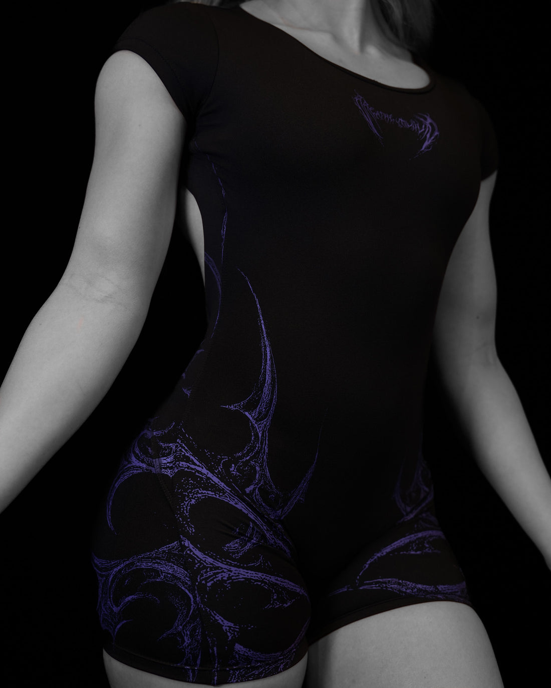 Womens Void Tech™ Revenant Open Back Bodysuit [DUSK]