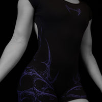 Womens Void Tech™ Revenant Open Back Bodysuit [DUSK]