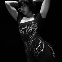 Women's Void Tech™ Cursemark Bodysuit [VOID BLACK]