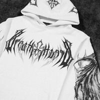 Nightfall Oversized Pullover Hoodie [DIVINE WHITE]