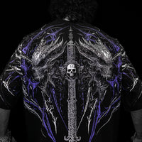 Hollow Souls Oversized T-shirt [HOLLOW PURPLE]