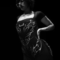 Women's Void Tech™ Cursemark Bodysuit [VOID BLACK]
