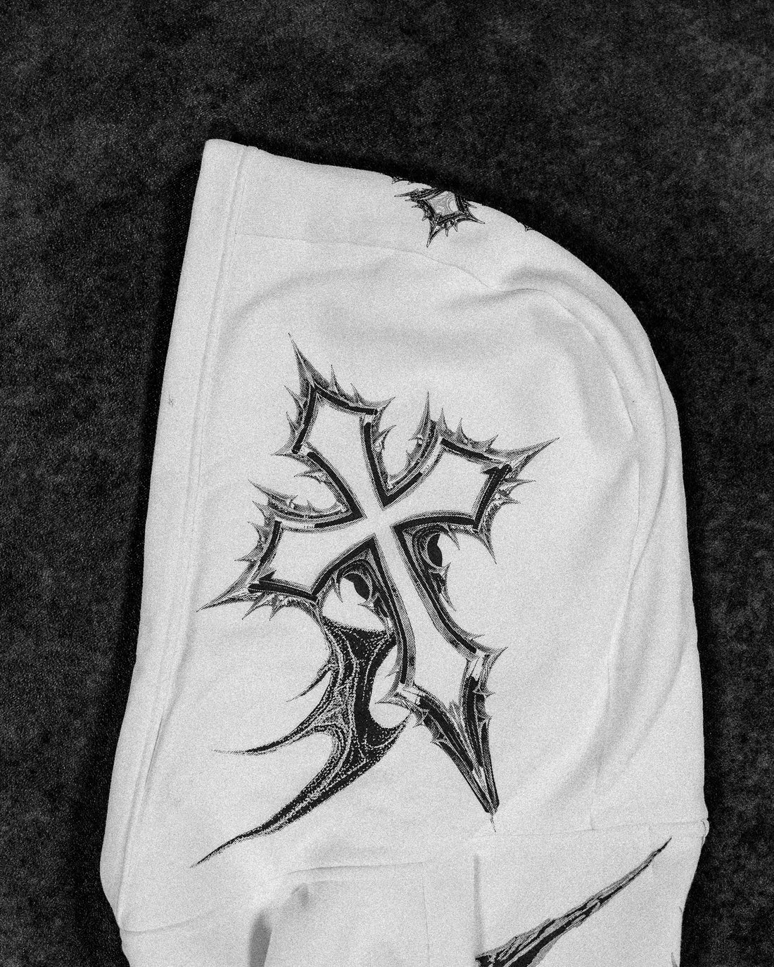 Nightfall Oversized Pullover Hoodie [DIVINE WHITE]