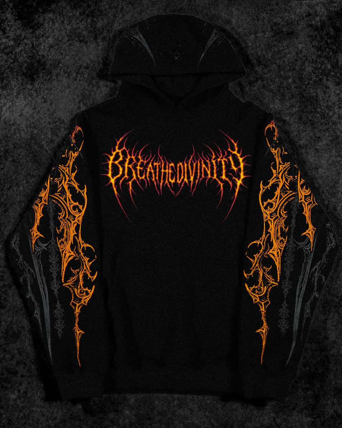 Dragon Blade Oversized pullover hoodie [INFERNO]