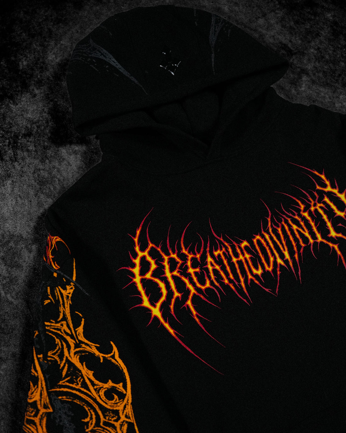 Dragon Blade Oversized pullover hoodie [INFERNO]