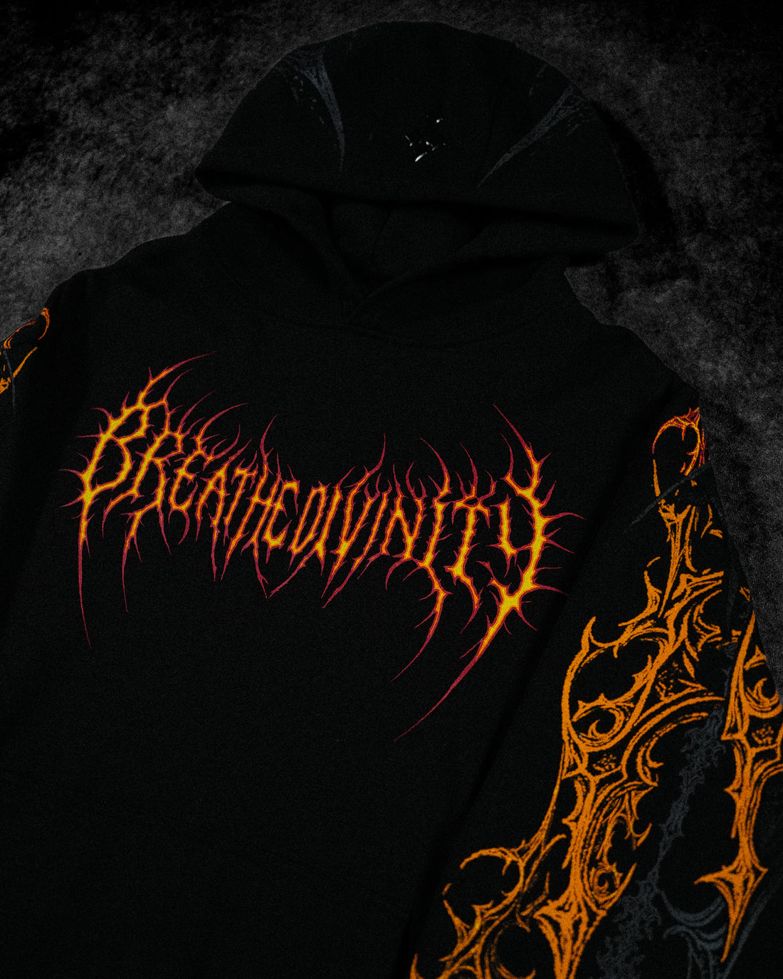 Dragon Blade Oversized pullover hoodie [INFERNO]