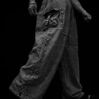 Metallic Tactical Uncuffed Cargos [VINTAGE]