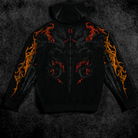 Dragon Blade Oversized pullover hoodie [INFERNO]