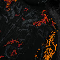 Dragon Blade Oversized pullover hoodie [INFERNO]