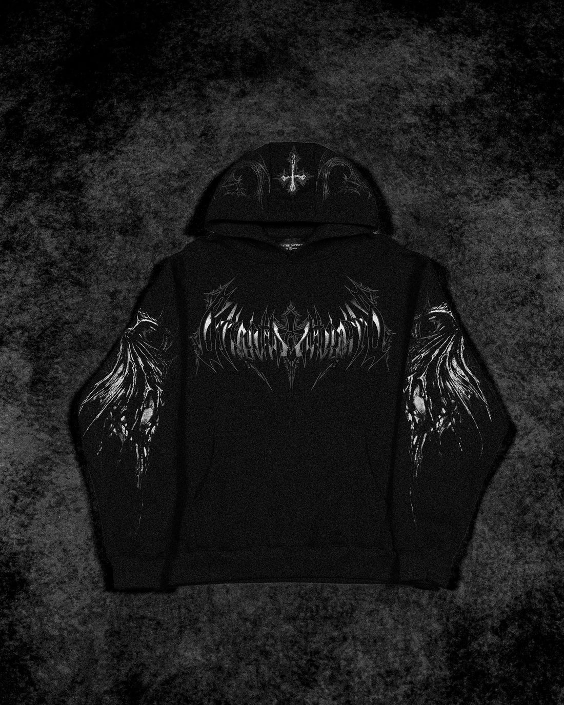 Nightfall Oversized Pullover Hoodie [VOID BLACK]