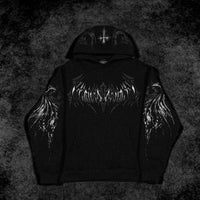 Nightfall Oversized Pullover Hoodie [VOID BLACK]