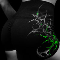 Void Tech™ Death Veil Seamless Shorts [GLOW IN THE DARK]