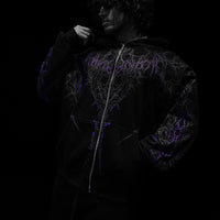 Nocturnal Oversized Zip-up Hoodie [DUSK]
