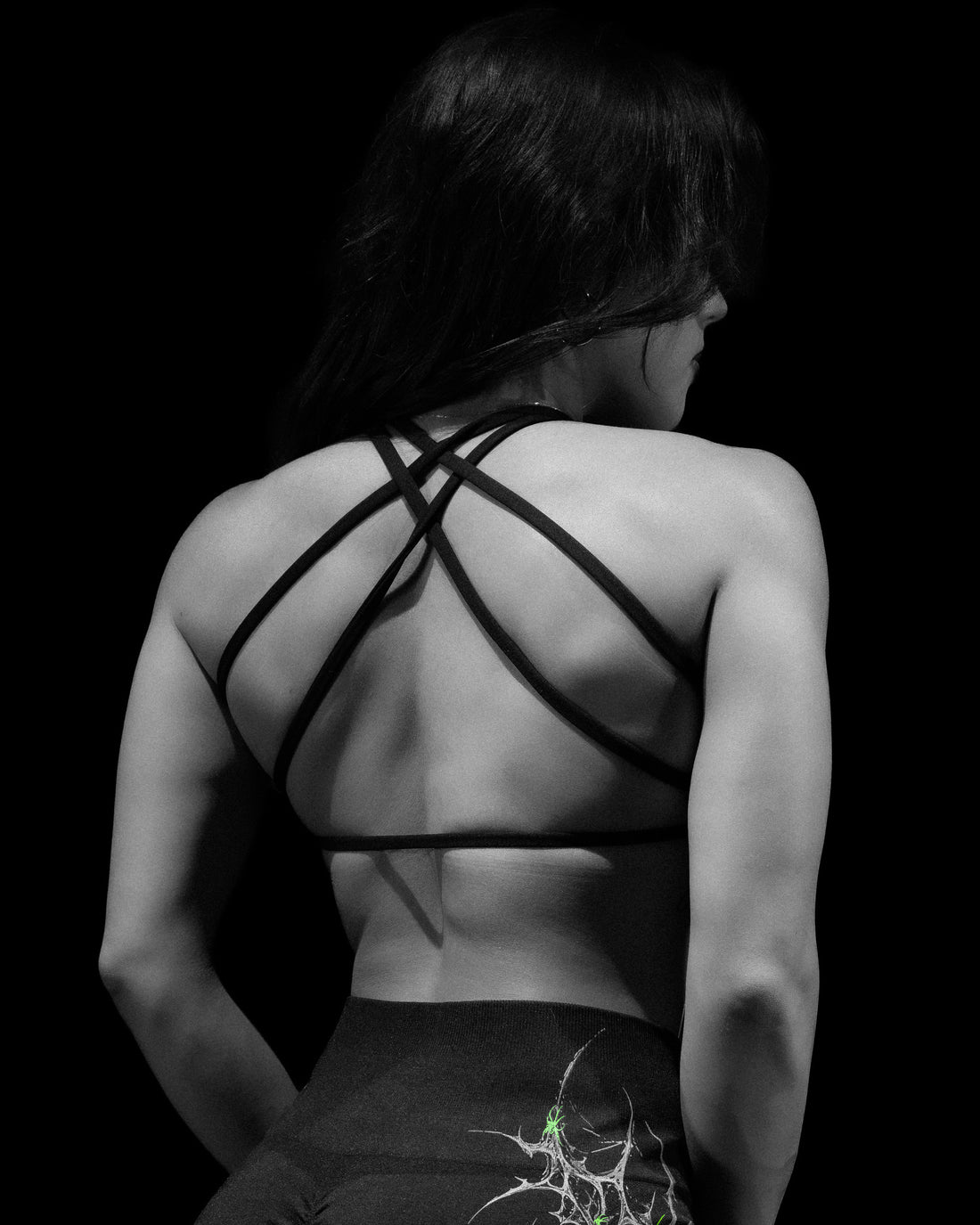 Void Tech™ Death Veil Sports Bra [GLOW IN THE DARK]