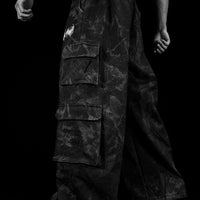 Camo Oversized Luxury Cargos [NIGHTSHADE CAMO]