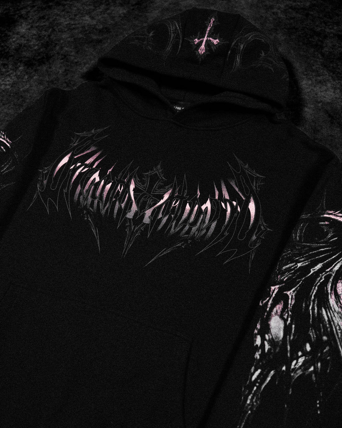 Nightfall Oversized Pullover Hoodie [BLOSSOM PINK]