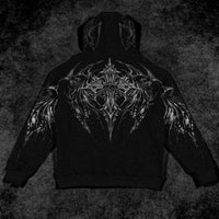 Nightfall Oversized Pullover Hoodie [VOID BLACK]
